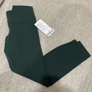 Lululemon Rainforest Green Wunder Under HR Tight luxtreme size 8